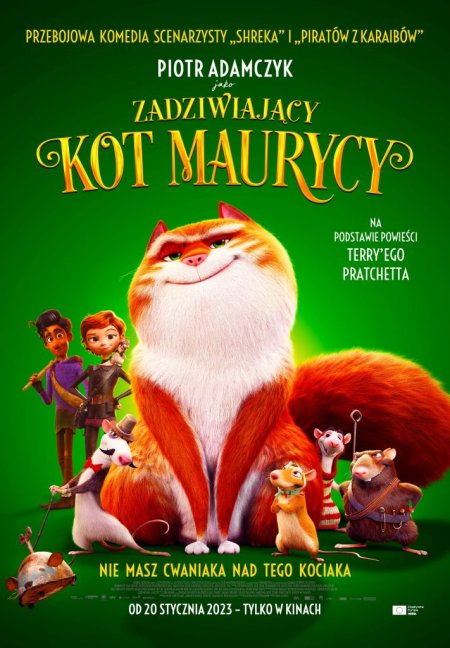 Zadziwiający kot Maurycy - dzień otwarty w DK Kadr. Film dla dzieci (7+)
