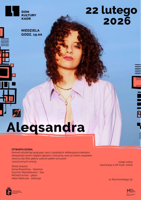 Otwarta Scena: koncert: Aleqsandra